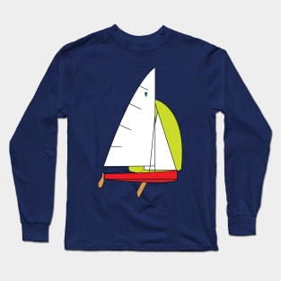 Thistle Sailboat Long Sleeve T-Shirt